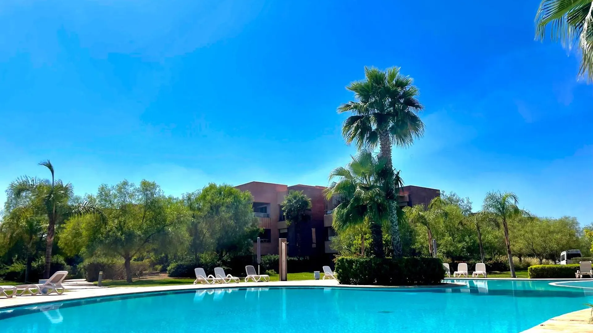 Apartamento Luxurious Stay At Prestigia Golf Marrakech With Golf Course, Pool, And Breathtaking Atlas Mountains View Marraquexe